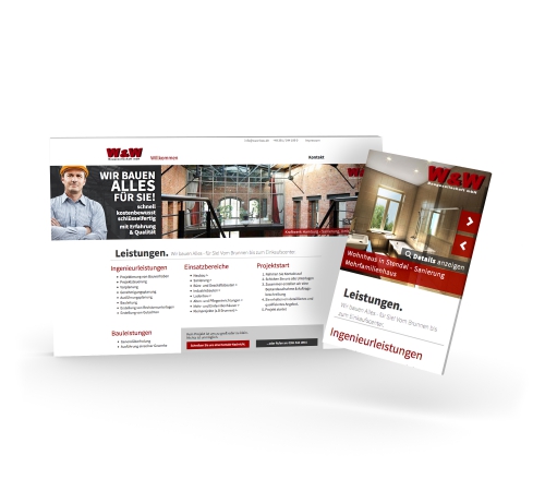 Webseite Magdeburg Industrie, Bau & Handwerk