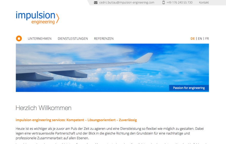 Webseite Bremen Industrie, Bau & Handwerk Dienstleistung & Beratung
